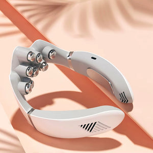 Portable Neck Wearable Massagers Cold And Warm Hanging Neck Massager