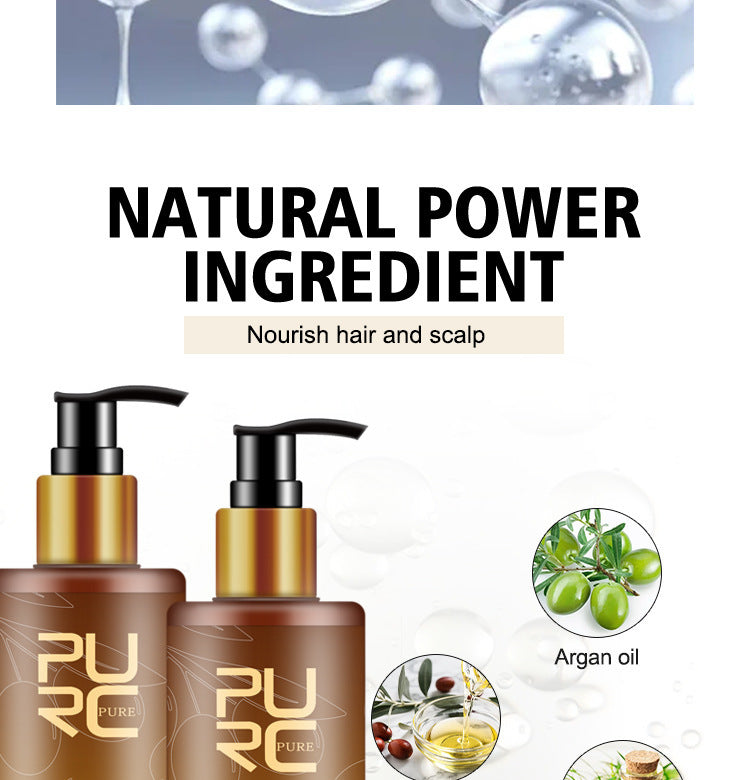 PURC Hair Care Ginger Biotin Three-piece Shampoo Conditioner