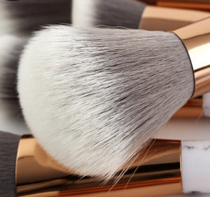 11 sets of marble makeup brush with makeup brush beauty makeup kit