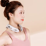 Portable Neck Wearable Massagers Cold And Warm Hanging Neck Massager