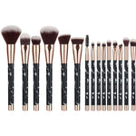 11 sets of marble makeup brush with makeup brush beauty makeup kit