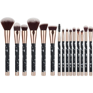 11 sets of marble makeup brush with makeup brush beauty makeup kit