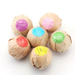 6 pcs Organic Bath Bombs Bubble Bath Mint Lavender Rose Flavor