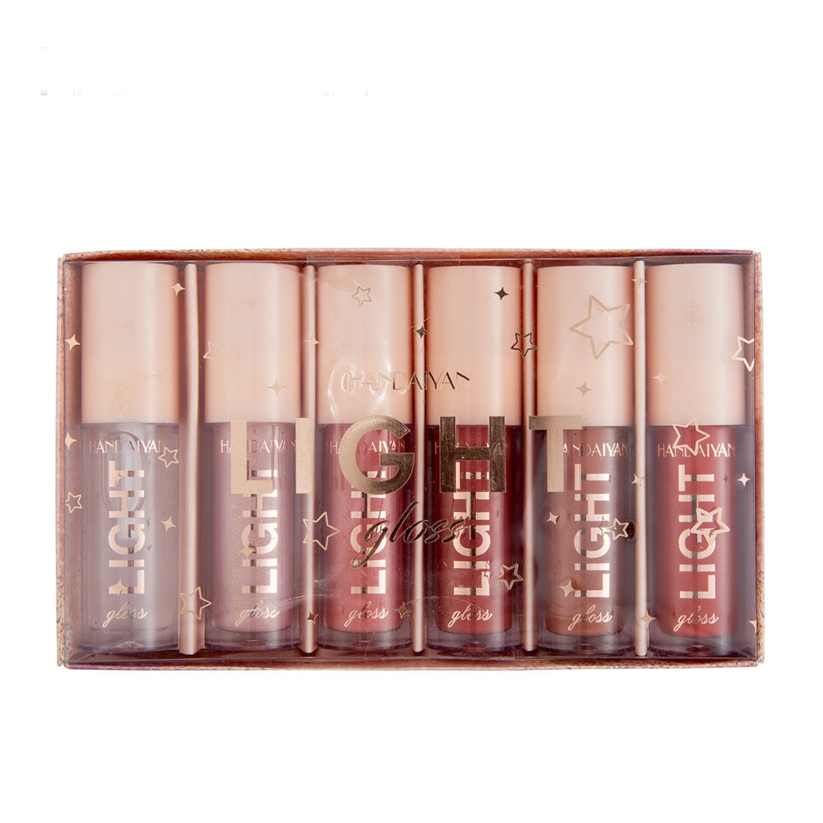 Fashion Mirror Water Gloss Lip Glaze 6 Sets