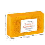 Turmeric Exfoliating Cleansing Pads Compressed Facial Sponges Skin Care Tools For Face Clogged Pores Excess Oil Cleansing