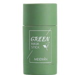 Cleansing Green Tea Mask Clay Stick Oil Control Anti-Acne Whitening Seaweed Mask Skin Care
