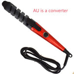 Professional hair curler roller magic spiral curling iron