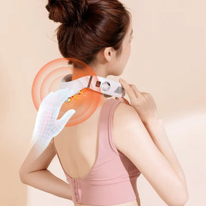 Portable Neck Wearable Massagers Cold And Warm Hanging Neck Massager