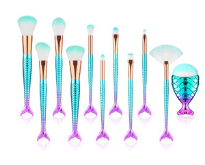 11pcs Makeup Brushes Kit